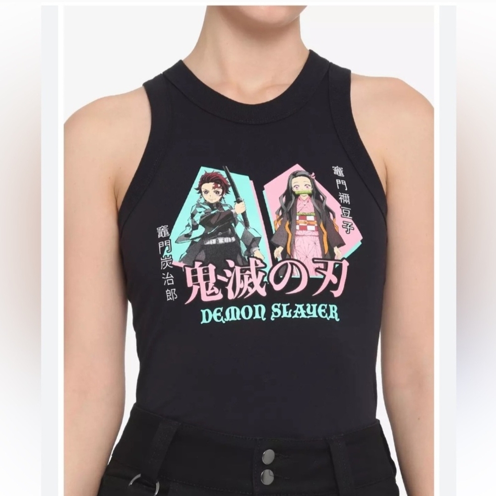 Demon Slayer Black Tank Top